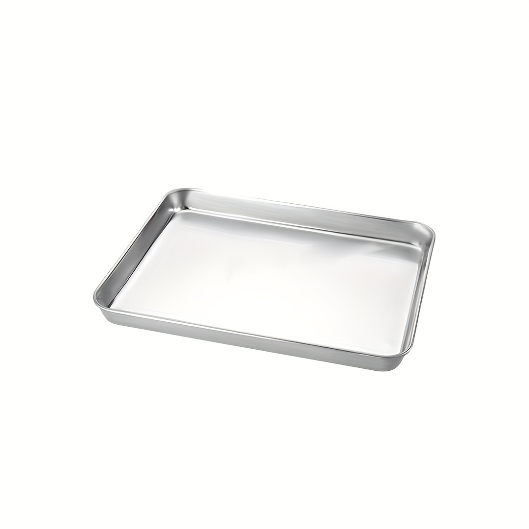 Baking Sheet For Oven, Nonstick Cookie Sheet, Carbon Steel Quarter Sheets  Pan For Baking, Deepness Toaster Oven Tray Replacement - Temu