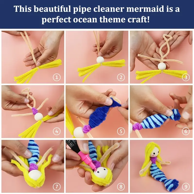 Pipe Cleaners Pipe Cleaners Craft Arts And Crafts Crafts - Temu