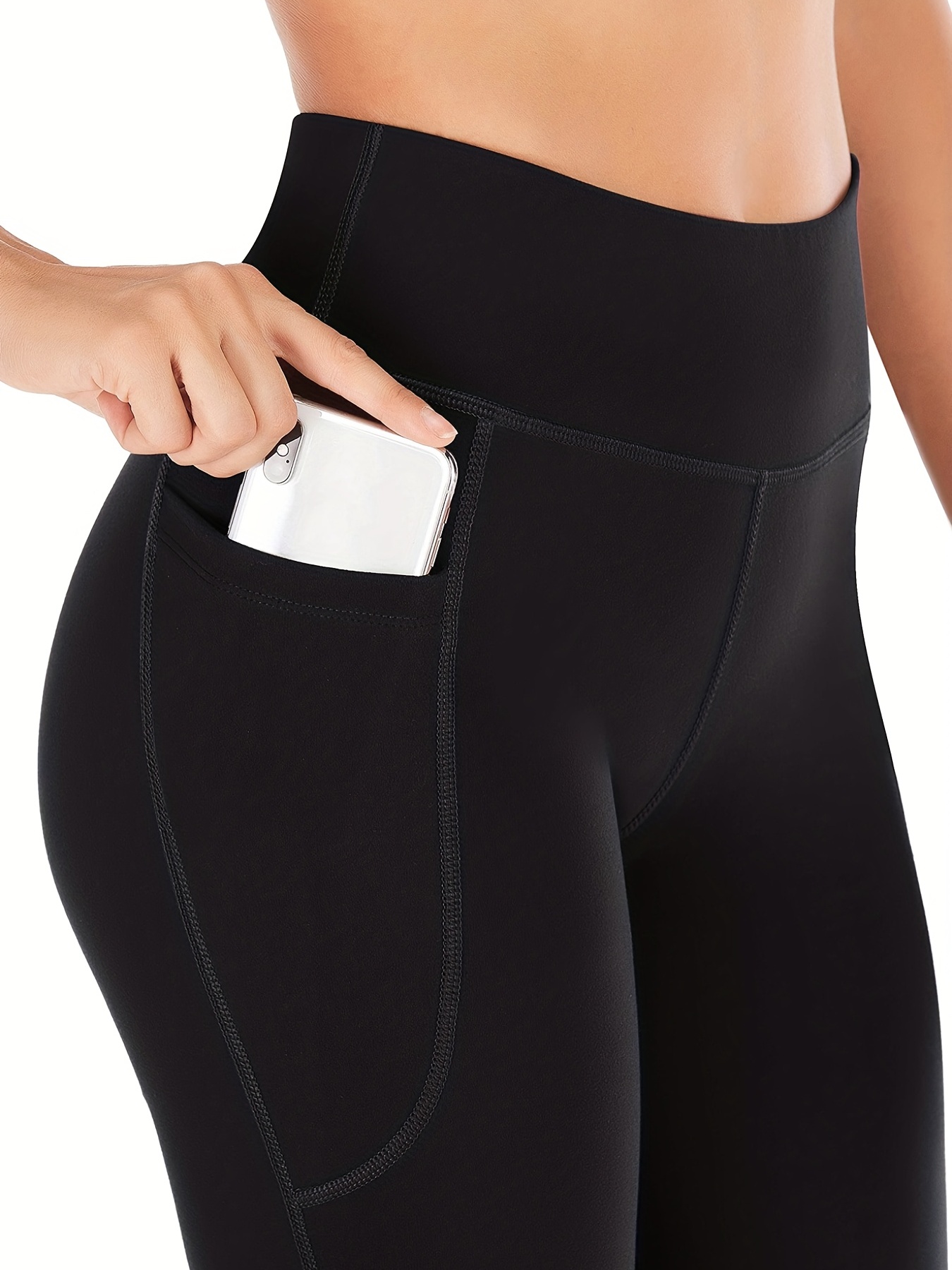 bootcut yoga pant with side pockets