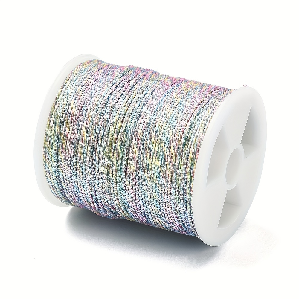 About 109.36 Yards Rainbow Color Nylon Thread For Diy - Temu