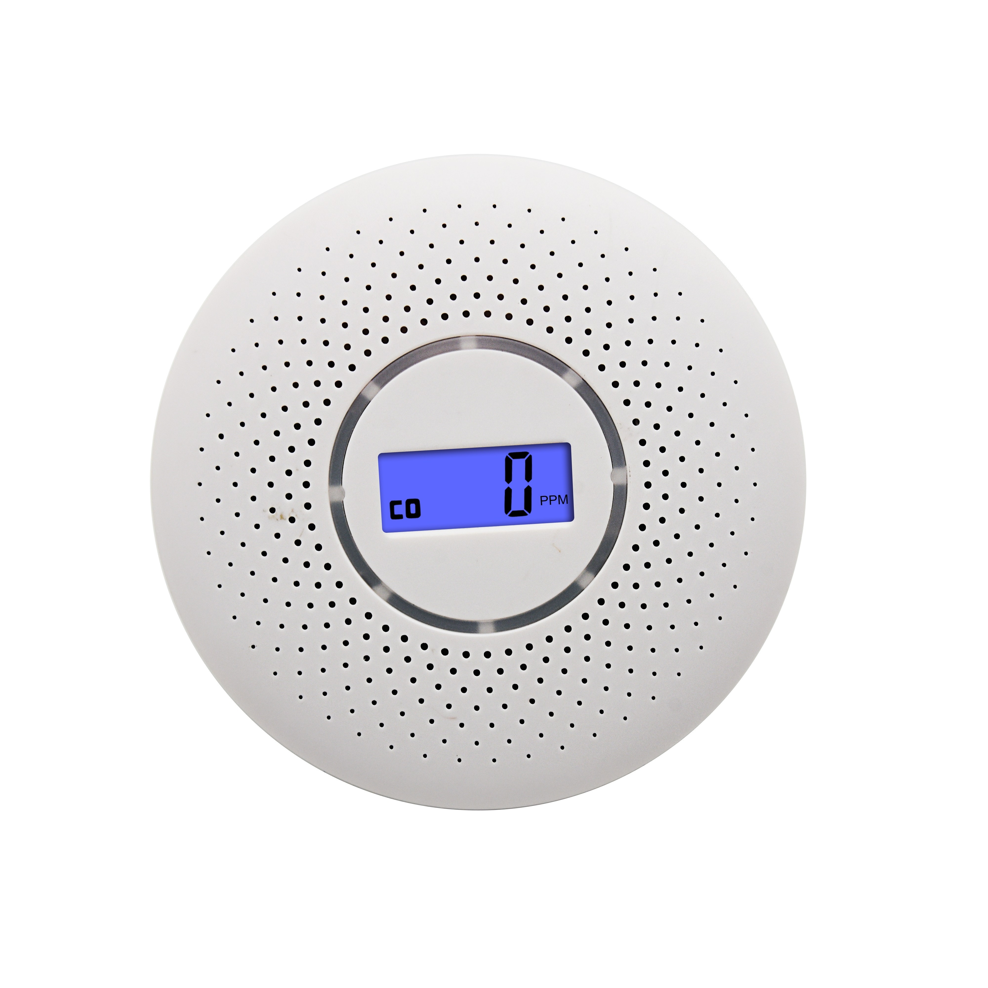 1pc Carbon Monoxide And Smoke Alarm, Co+smoke Combo Detector, Household 2 In 1 Fire And Co