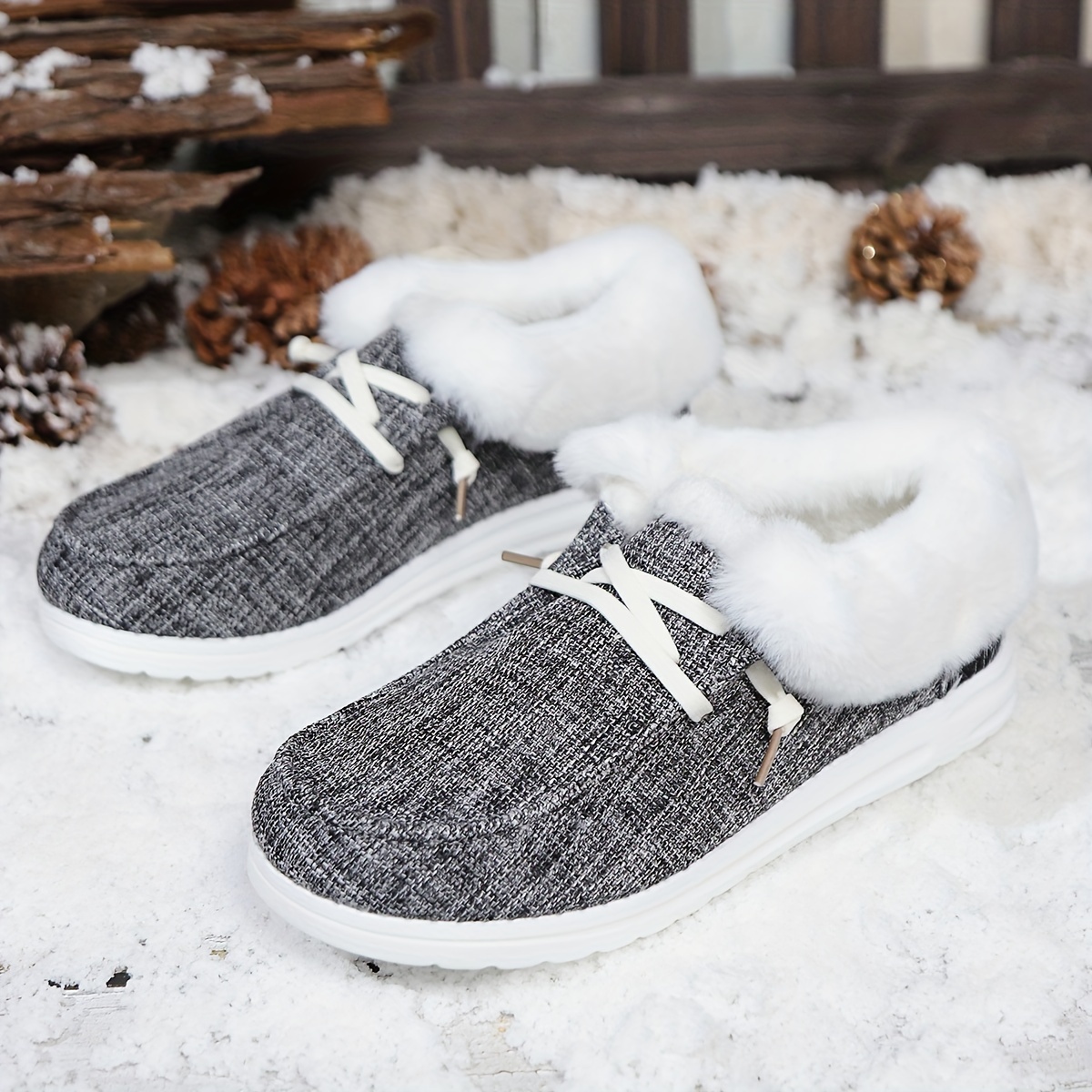 Mens sherpa best sale lined shoes