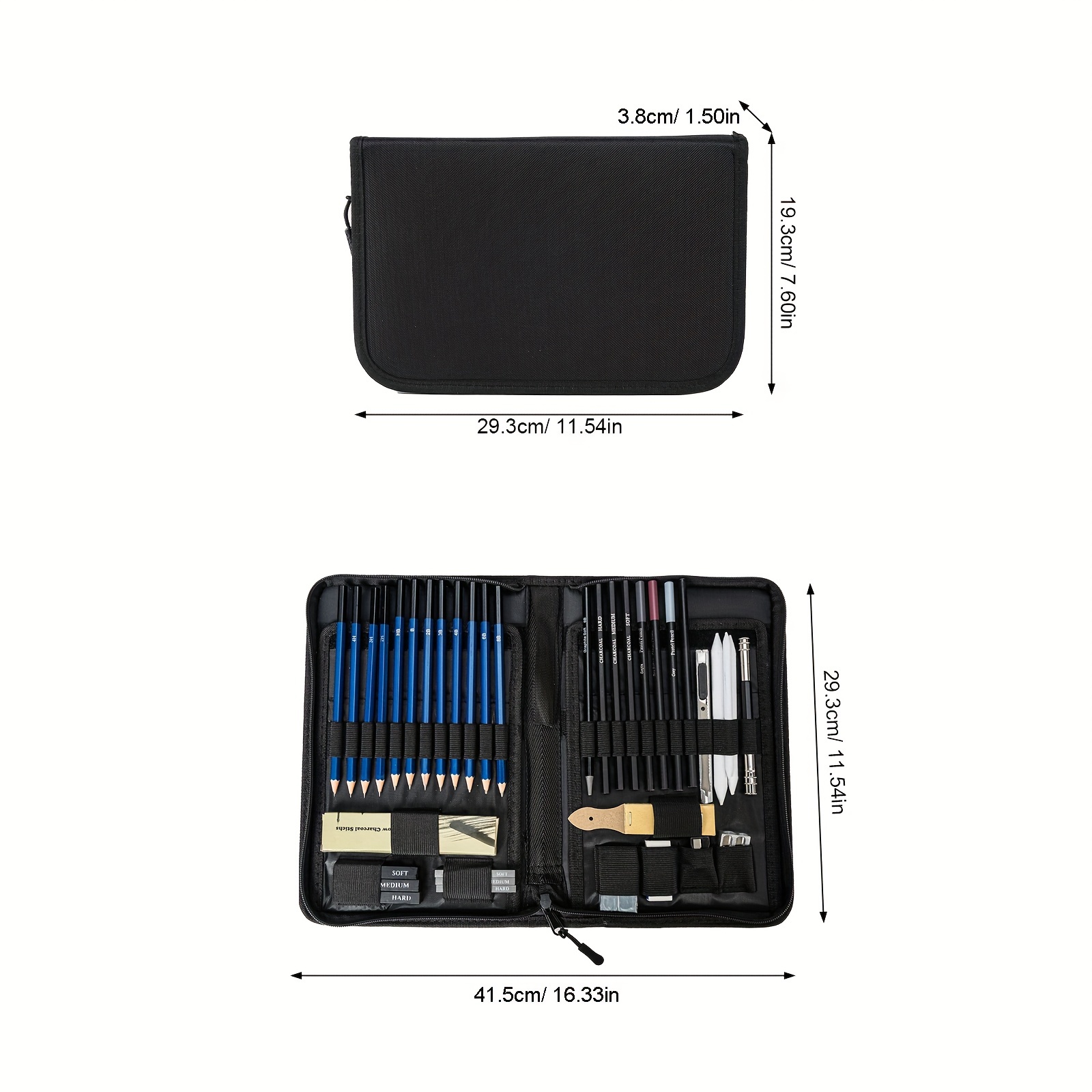 Set Di Matite Da Disegno Per Artisti Professionali Da 40 Pezzi Set Di  Matite Per Schizzi E Disegni Set Artistico Ritorno A Scuola, Servizio  Clienti 24 Ore Su 24, 7 Giorni Su 7