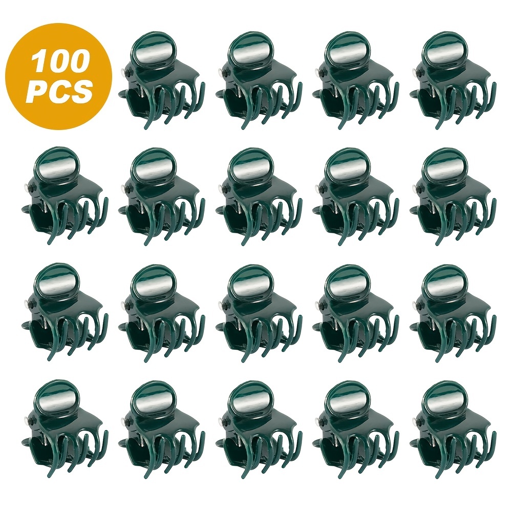 Plastic Garden Clip Dark Green Vine Support Bundle Plant - Temu