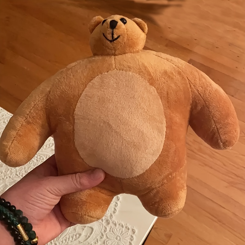 Cute Big Muscle Teddy Bear Stuffed Animals Toy Funny Plush - Temu