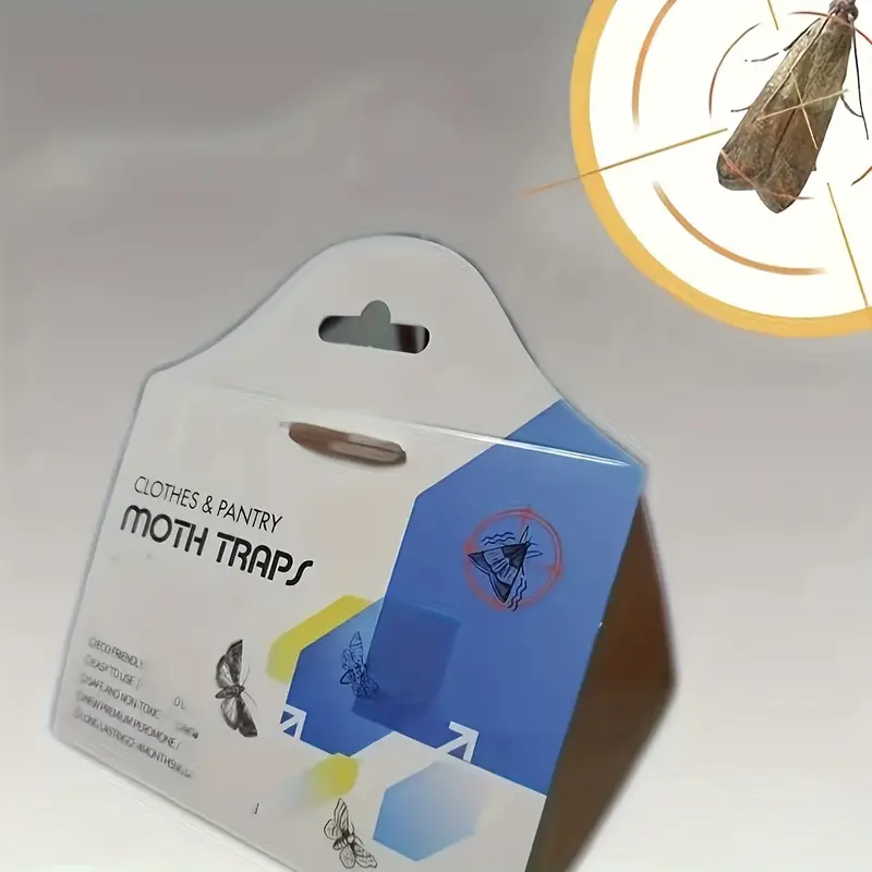 1 Set Moth Trap Trap Moth Rice Face Moth White Moth Flying Insect ...