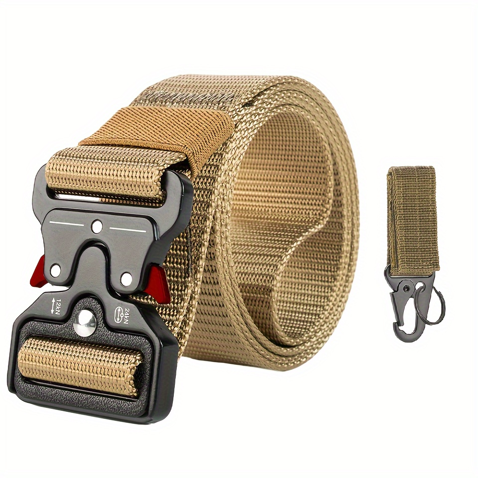 Cinturón Táctico Tejido Nylon Hombres, Elección Ideal Regalos - Joyería  Accesorios - Temu