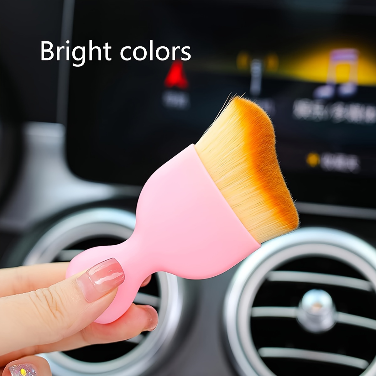 Car Interior Cleaning Brush Center Console Cleaning Brush Air Conditioning  Outlet Cleaning Brush Car Cleaning Accessories