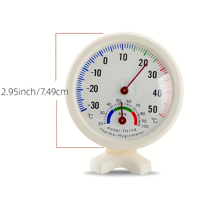 Mini Portable Pointer Thermometer Hygrometer Wall Hanging - Temu