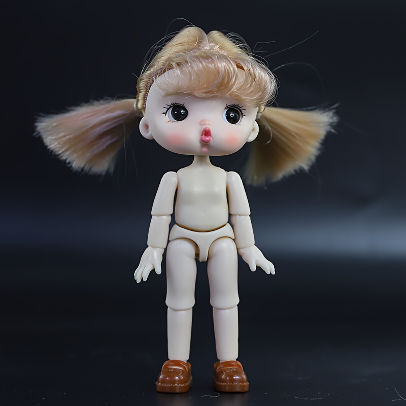 Mini muñeca de niña 1/12, Mini muñecas ñas, figura de ón, juguetes BJD  Ob11, muñecas Mini niña BJD, muñecas ños pequeños, decoración rosa Baoblaze  mini muñecas bjd