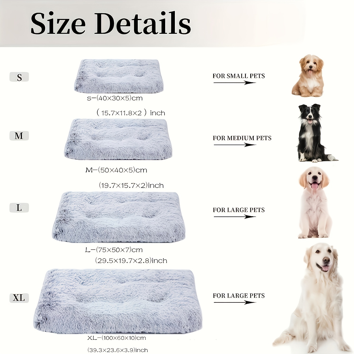 soft plush pet bed for cats and small to medium dogs calming and washable pet cushion sofa with soft pillow nest for small dogs 2