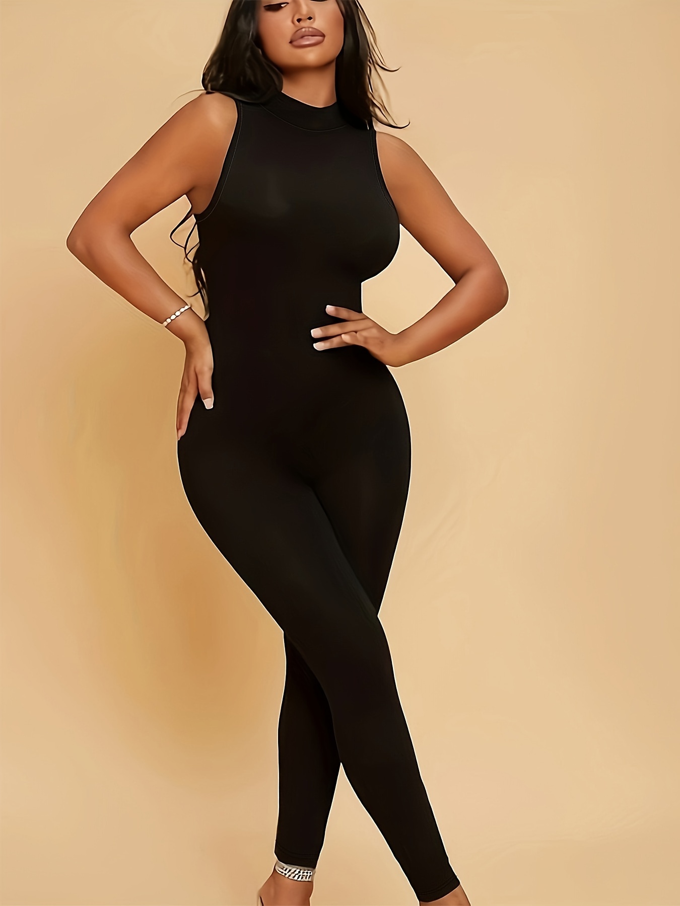 tuta aderente senza maniche adatta e lestate Temu Italy