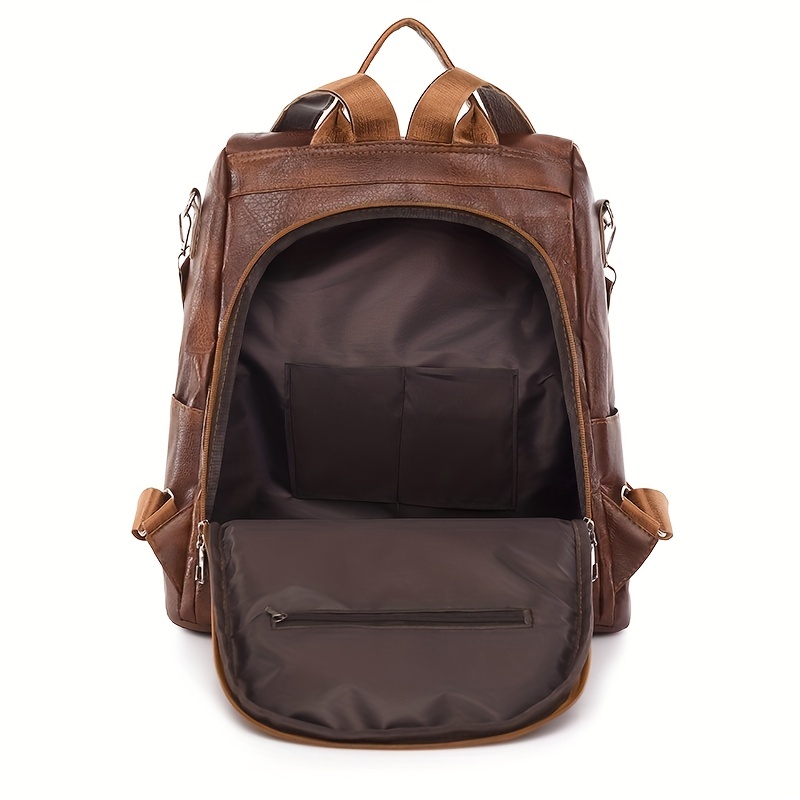 British leather outlet backpack