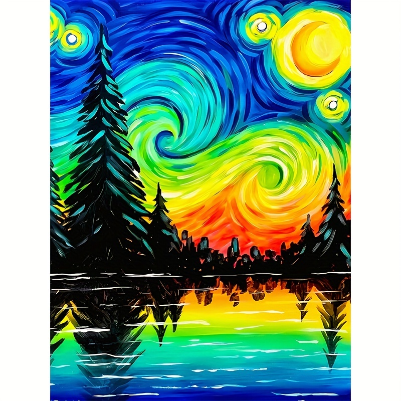5d Diamond Painting Kit Without Wooden Frame Art Crafts Full - Temu