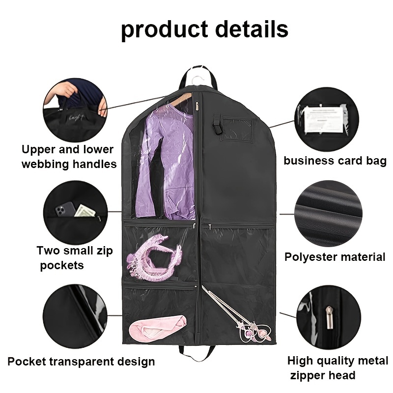 Hangable Handbag Clear Storage Dustproof Bag, Waterproof Bag