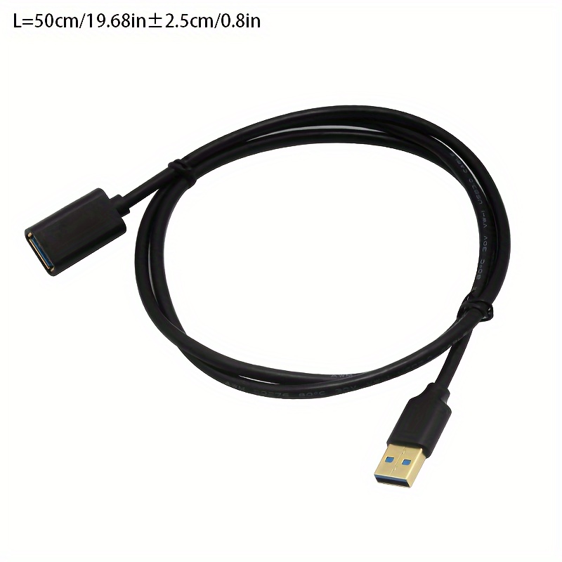 usb3 0 a male to a female extension cable am to af male to female connector data extension cable usb3 0 extension cable for high speed data transfer the usb a female is suitable for use with usb hubs mice cameras   printers