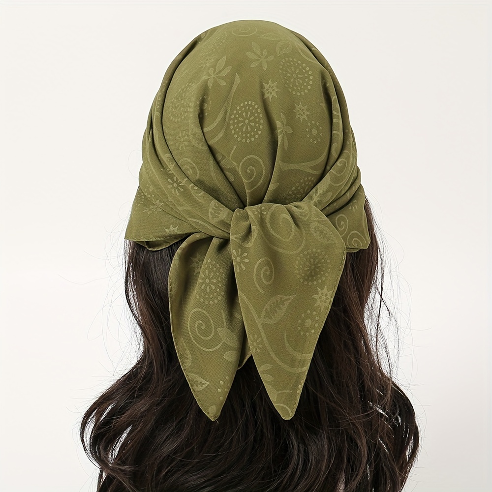 Bandana Headband Green - Temu