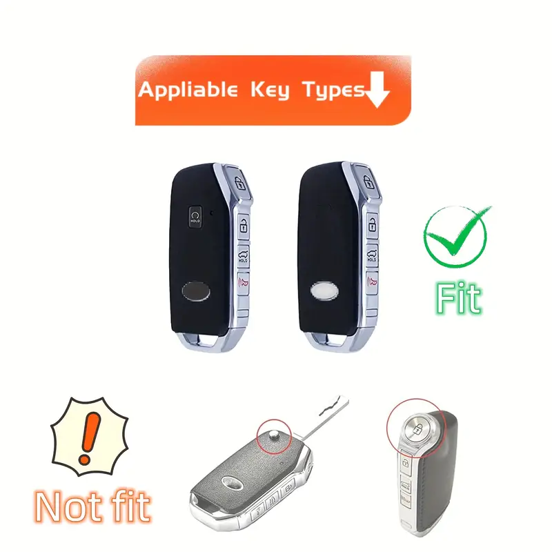 Key Fob Cover Keychain Cerato Ceed Forte Niro Sorento - Temu