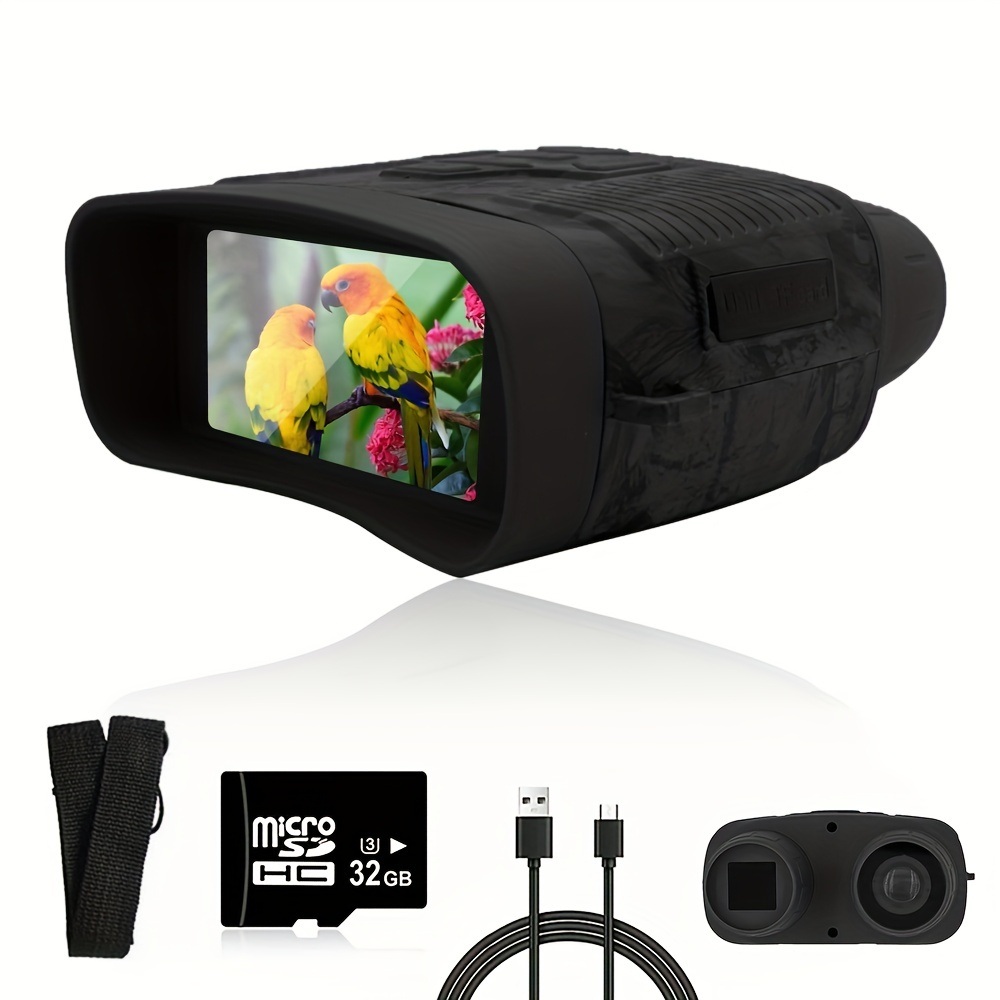 Acheter Lunettes de Vision nocturne, jumelles 4K HD, Vision nocturne  infrarouge 2.5K, avec Zoom numérique 8X, pour tactique