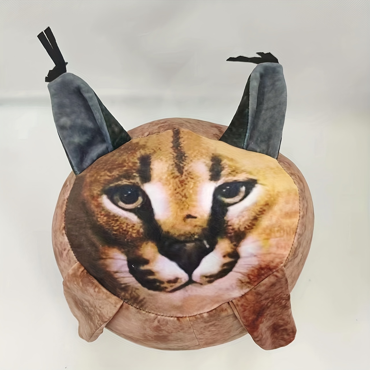 Compra online de Grande floppa pelúcia bonito dos desenhos animados gato  impressão travesseiro macio pelúcia boneca brinquedo para amigos fãs do  jogo