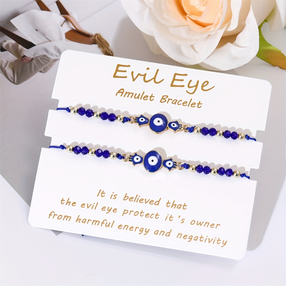 Girl's blue flower bracelet, fancy jewelery for children, thought