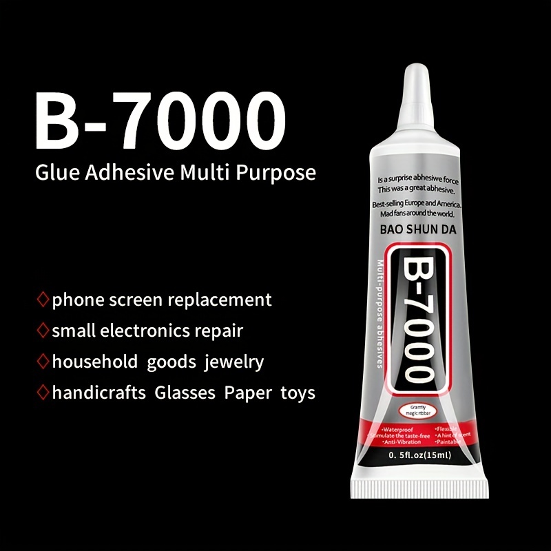 B7000 Clear Repair Adhesive Universal Epoxy Glue Diy B 7000 - Temu