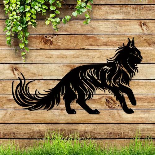 1pc creative animal iron indoor outdoor crafts indoor decoration great for living room bedroom hallway outdoor outdoor wall decoration 11 81 6 95inch