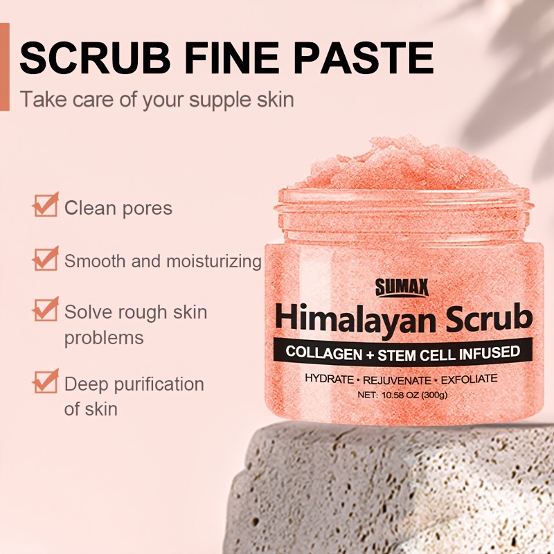 Himalayan Salt Foot Scrub, Natural Exfoliating Salt, Used To Moisturize  Rough And Dry Feet,prevent Your Feet From Chapping,dead Skin And Callus  Remover - Temu