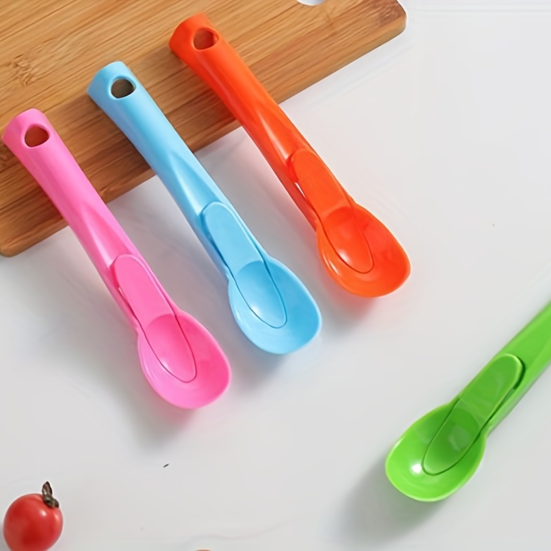 Ice Cream Scoops, Plastic Melon Ballers, Nonstick Anti-freeze Ice Cream  Scoop, Ice Cream Tools, For Bar, Restaurant Use, Summer Kitchen Gadgets,  Kitchen Stuff, Kitchen Accessories, Home Kitchen Items - Temu