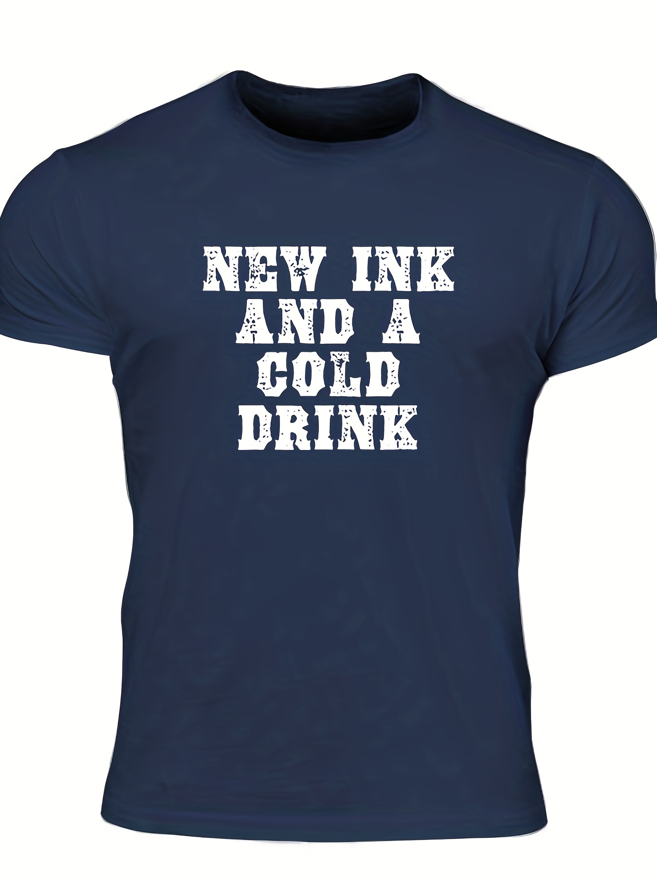 Nueva Tinta Dorada Camiseta Impresion Hombres Temu Uruguay