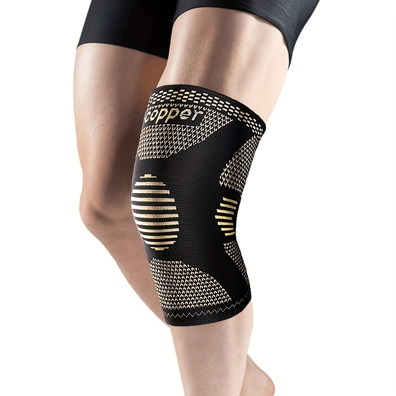 1pc Copper Knee Compression Sleeves For Men And Women Support For Knee  Meniscus Tear Acl Arthritis Joint Ideal For Running And Working Out Order  One Size Up - Sports & Outdoors - Temu