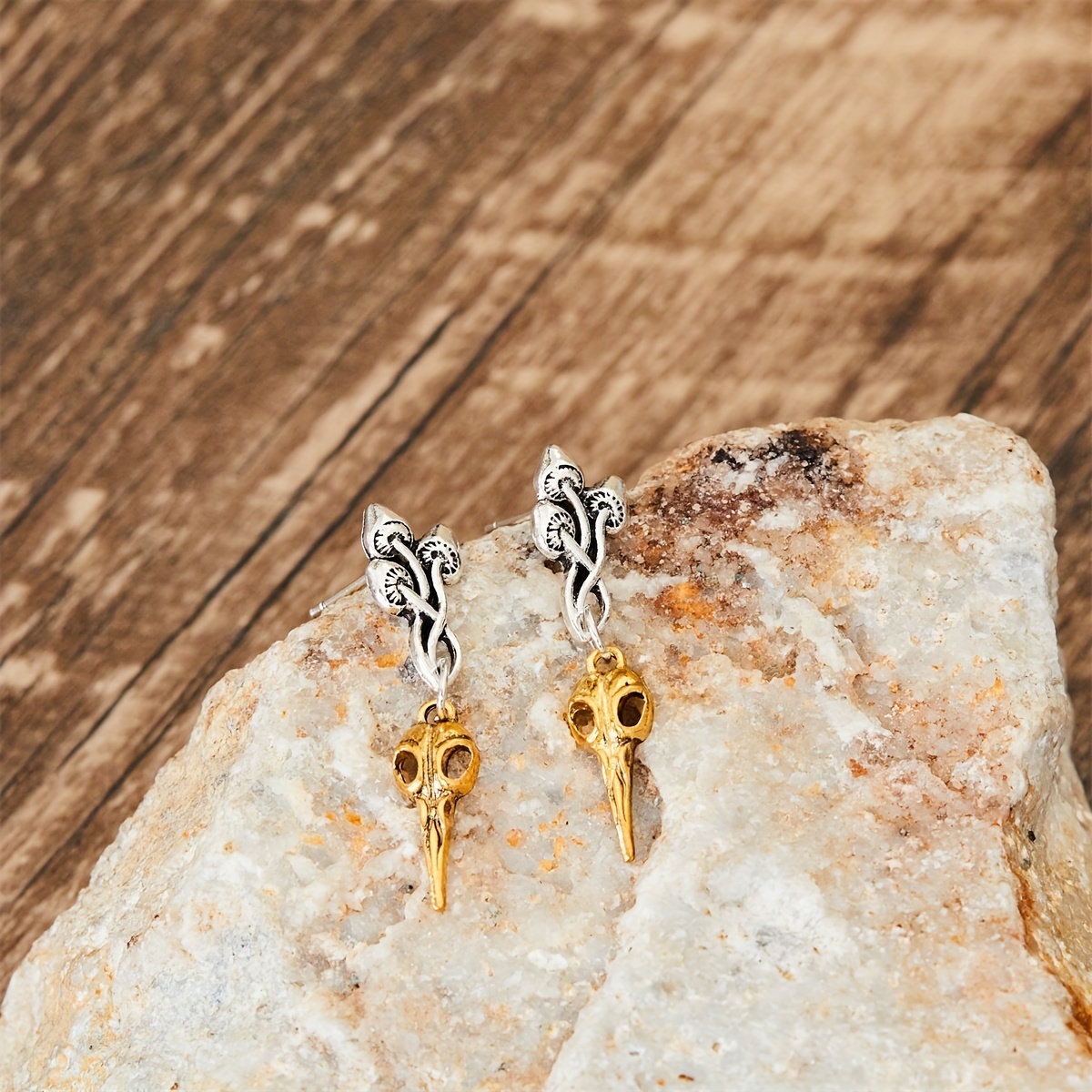 Bird Skull Earrings 2025