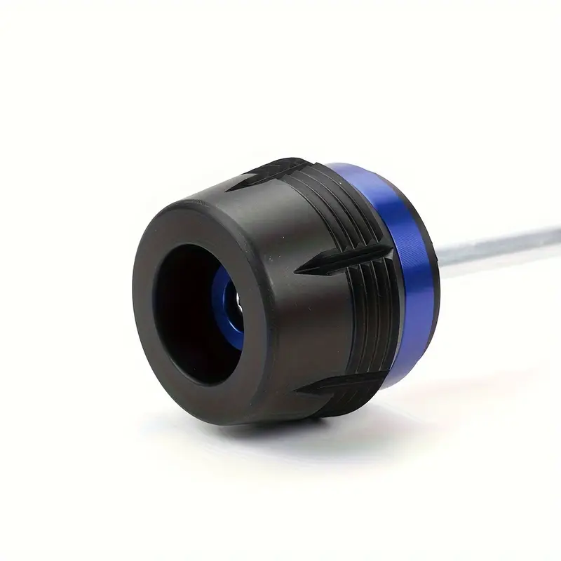 SAVAGE Front Axle Fork Crash Slider – Black Nylon & Aluminum – Fits Yamaha FZ07 / MT07 / Tracer 700 / XSR