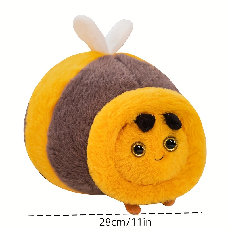 Cute Little Bee Pillow Plush Toy Sofa Pillow Childrens Doll Bee
