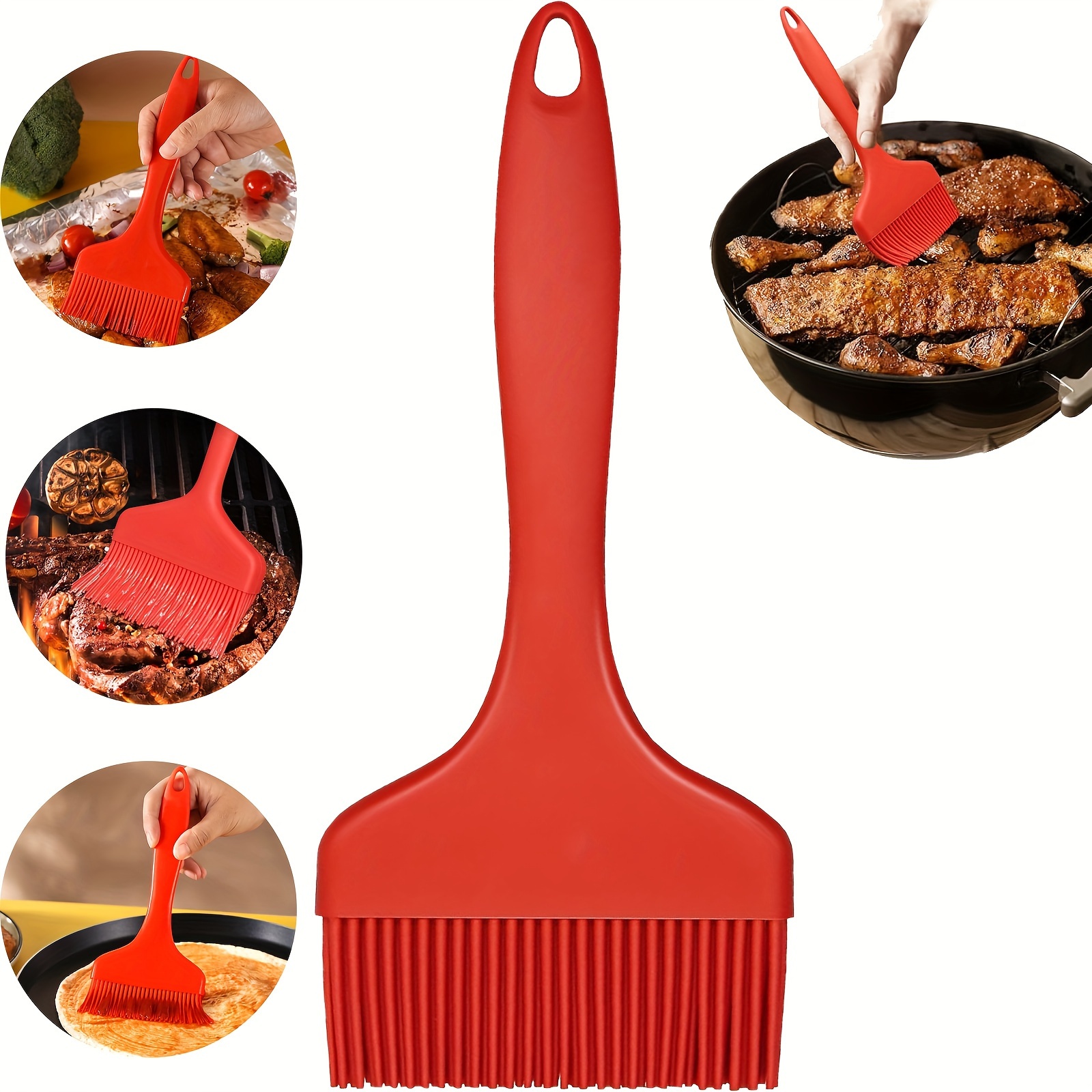 Kitchen Basting Brush For Pancakes, Baking, Grilling With High