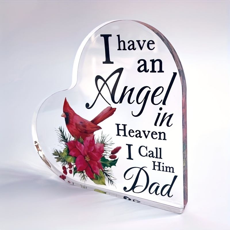 Red Memorial Cardinal Gift Sympathy Bereavement Gift Dad/mom - Temu