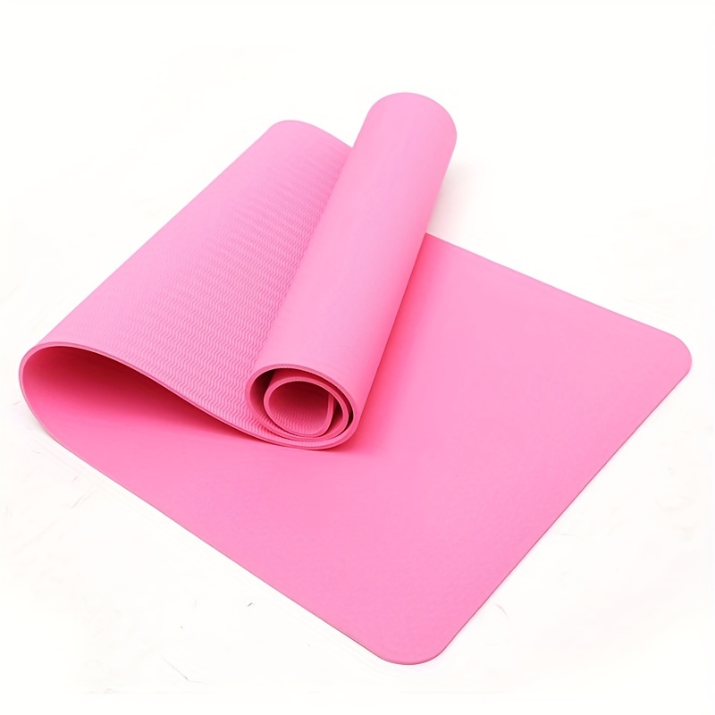 Tpe Odorless Yoga Mat Non slip Wear resistant Fitness Mat - Temu United  Arab Emirates