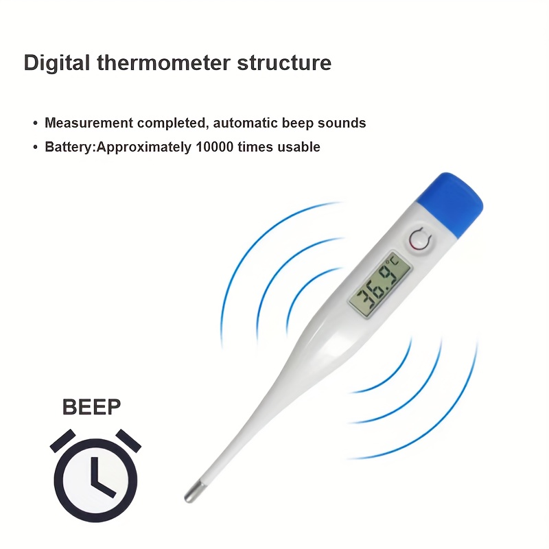 JUMPER Baby Thermometer Clinical Tested Digital Infrared Forehead and Ear  Thermometer Accurate Digital Thermometer with Fever Alarm Function for Kids
