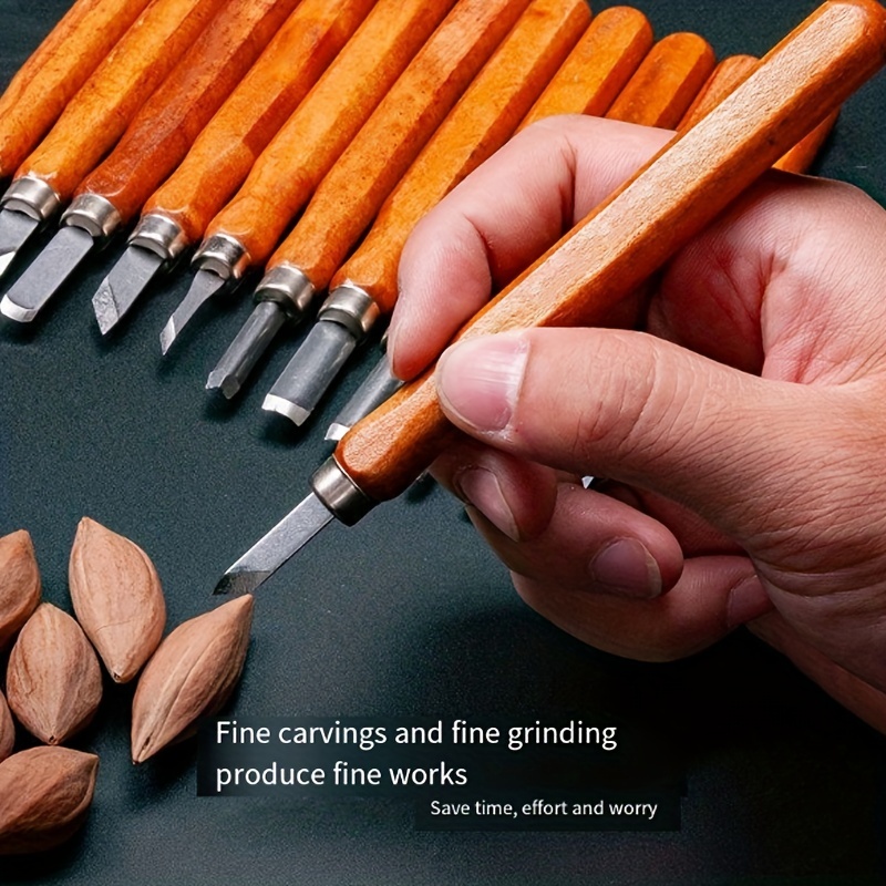 Wood Carving Tools, 20 PCS Knife Starter Set for Beginners, DIY Enthusiasts