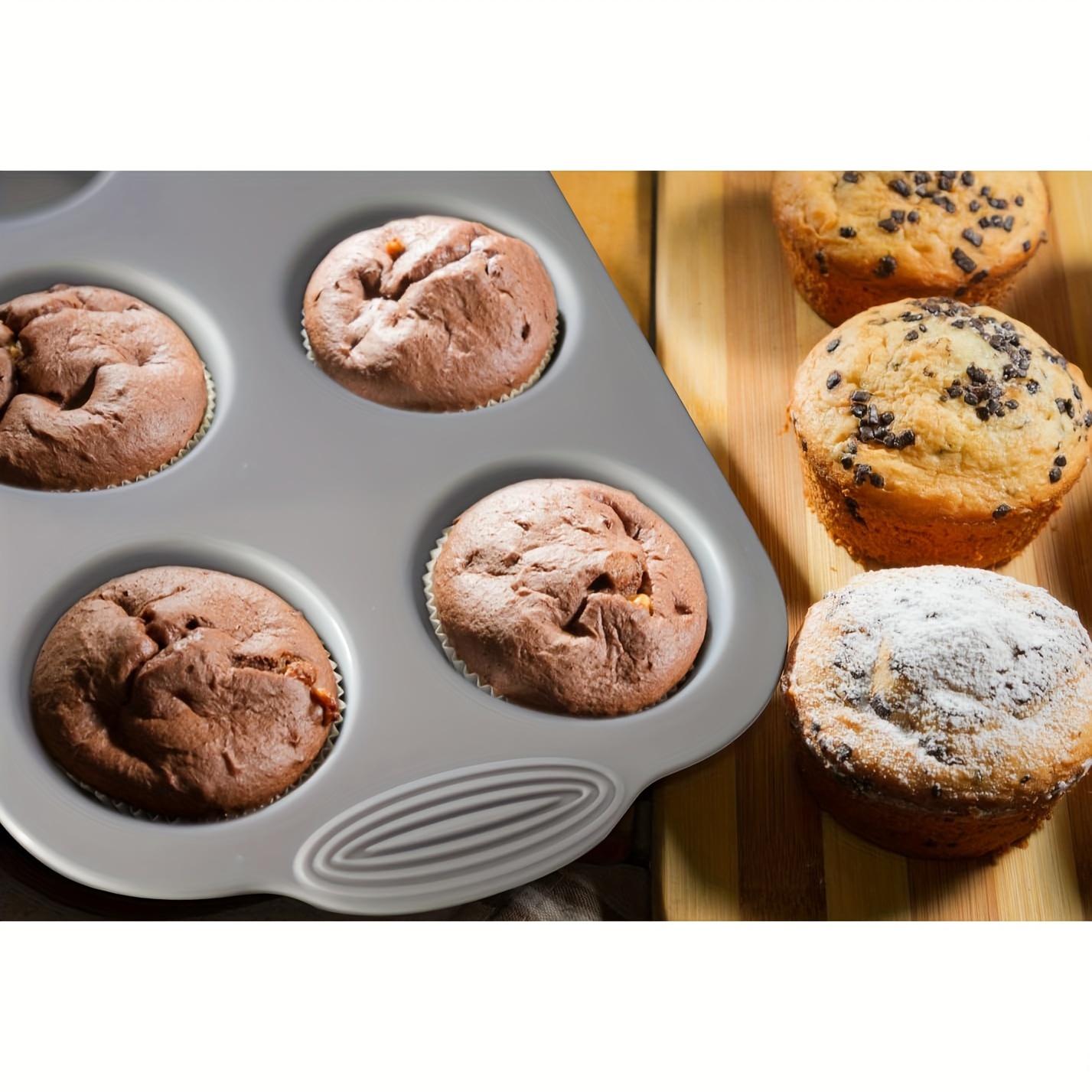 Muffin Pan, 6 Cavity