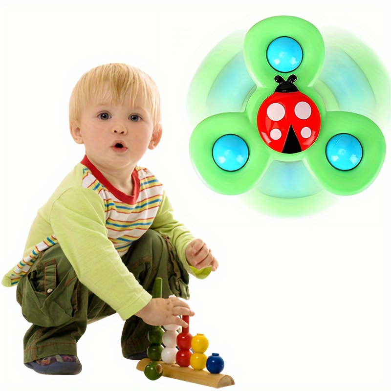 Suction Cup Spinner Toys For 1 2 3 Year Old Boys spinning - Temu