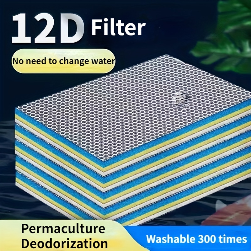 Aquarium Filter Media fish Tank Filter Cotton Fish - Temu