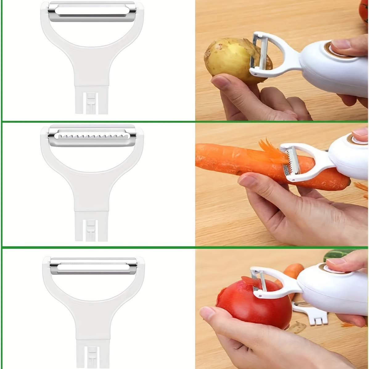 Electric Peeler, apple, potato, kitchen, carrot