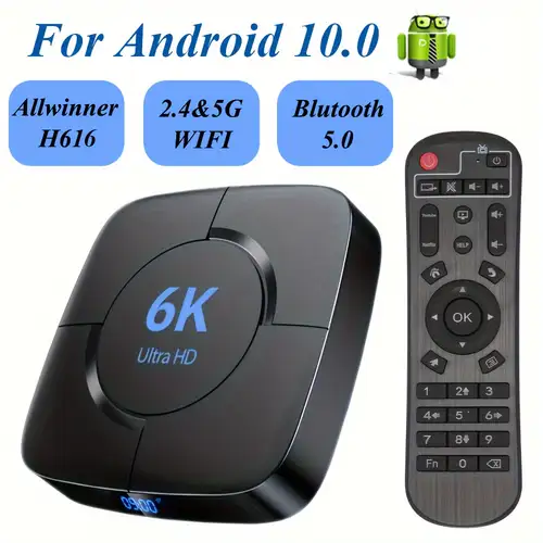 I96 King Android Tv Box Wifi 4k Streaming Frete Gratis Hd18 Black