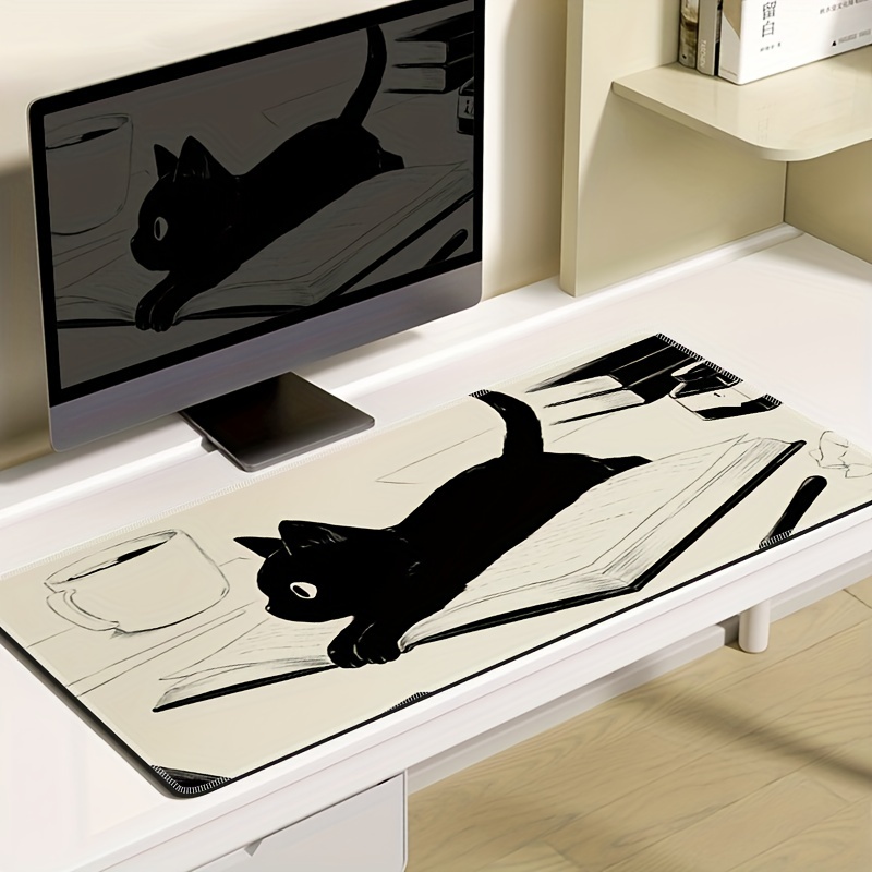 Kawaii Cat Mouse Pad Wrist Support Cute Comfort Durable 3d - Temu