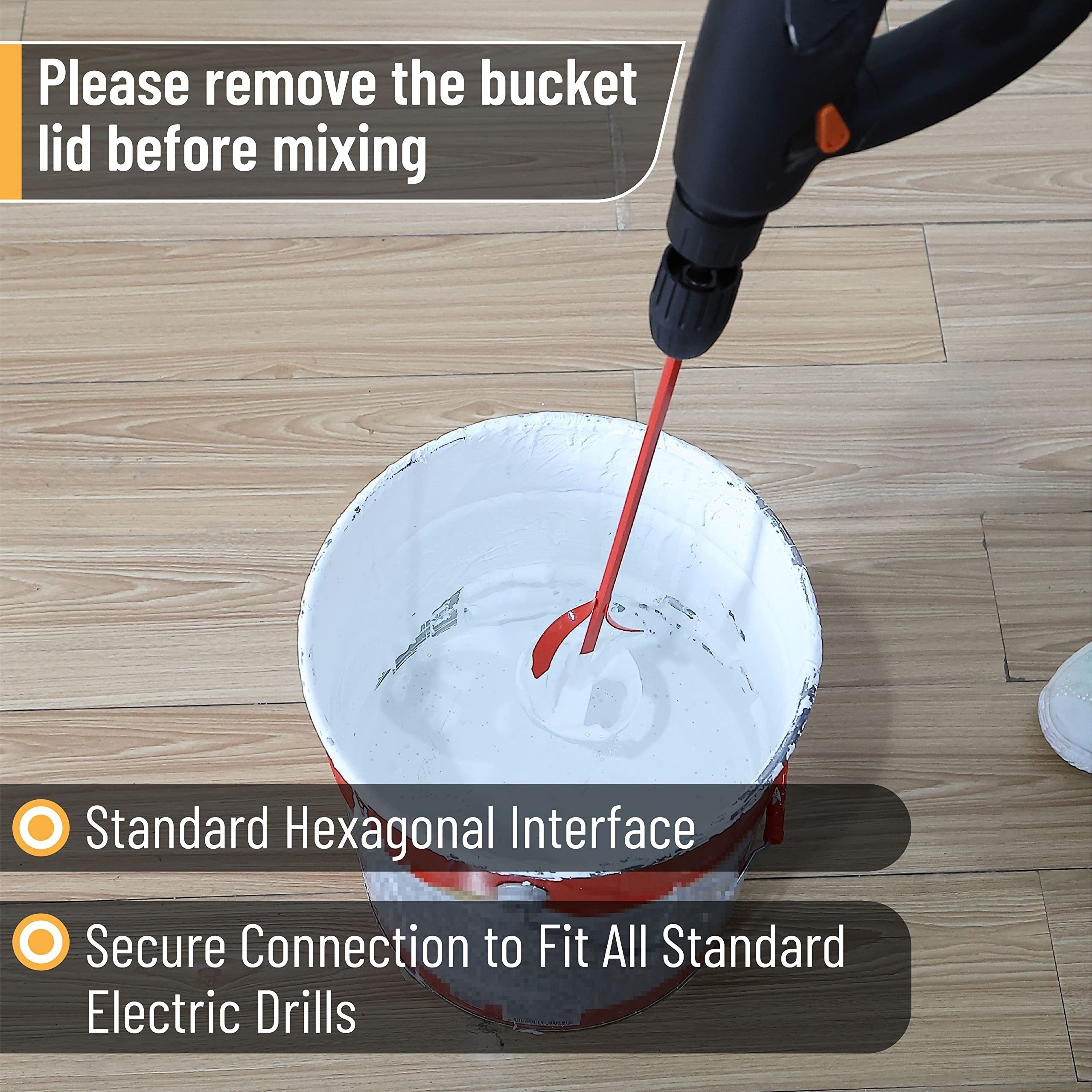 Mud Mixer Paint Stirrer For Drill Paint Mixer For Drill