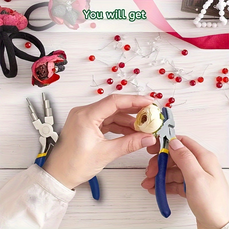 Jewelry Pliers Tool Set Suitable Diy Beading Craft Making - Temu