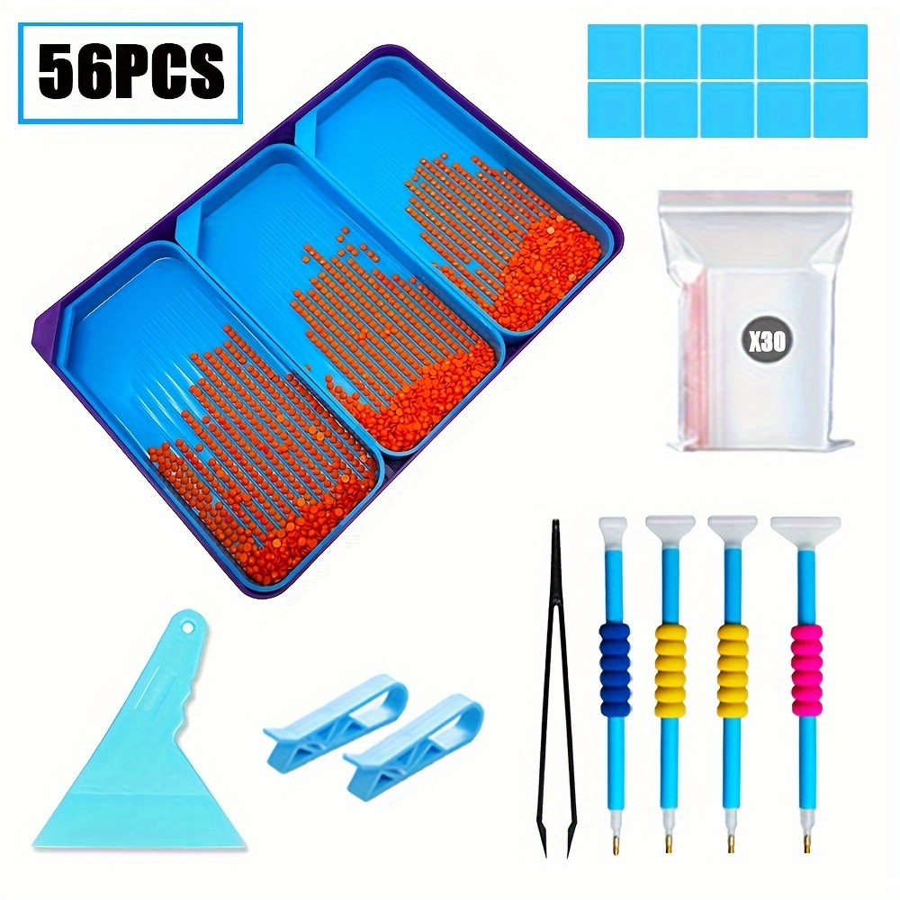 5d Diy Diamond Trays Diamond Painting Tools And Accessories - Temu