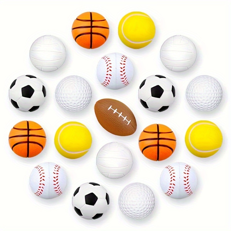 Mini ballons de stress de basket-ball, fête à thème sportive