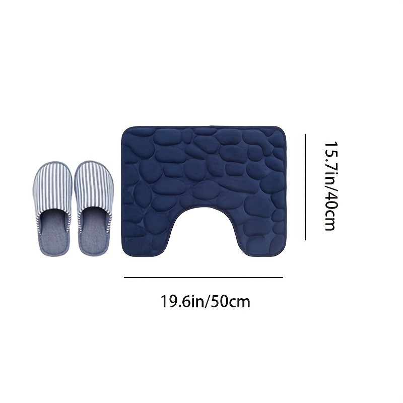 lalaLOOM Memory Foam Bath Rugs